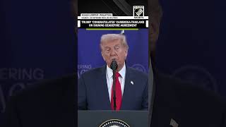 Courageous leaders: US Prez Trump ‘congratulates’ Thailamd-Cambodia on singing ceasefire agreement
