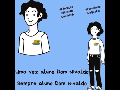 Homenagem aos estudantes que fazem a Escola Dom Nivaldo Monte