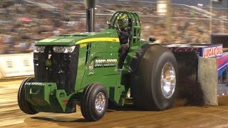 Super  Stock/Pro Stock Tractors Pulling At Buck Pulloff