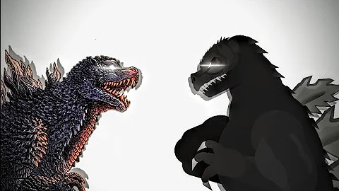 Godzilla In Hell Meet His Comic Version in Non Existence | Animation