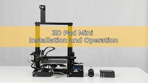 How to Install Touch Screen 3D Pad Mini on Your 3D Printer