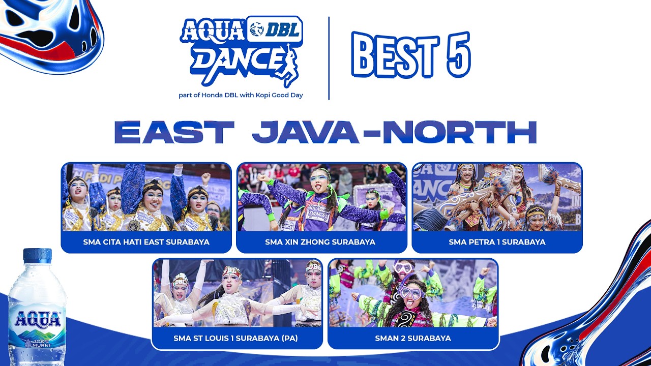 AQUA DBL Dance Competition East Java North | Jumat 9 Oktober 2026 17:00 WIB
