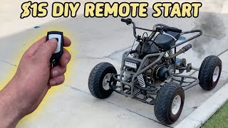 $15 DIY REMOTE START on a Predator 212 Gokart! With Wiring Diagram