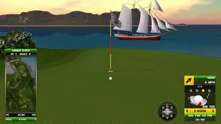 Golden Tee Great Shot on Anse Cocos!