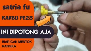 Download lagu CARA NGEPASIN KARBU PE28 DI SATRIA FU BIAR GAK MENTOK RANGKA