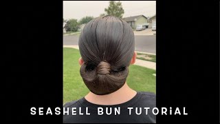 Seashell Bun Tutorial (Ballroom Dance)