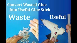 How to Make Glue Sticks / Convert Wasted Glue into Useful SiliconGlue Stick screenshot 3