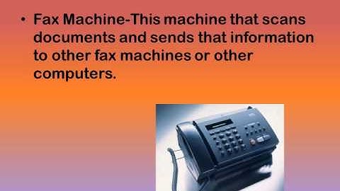 Input and Output Devices Powerpoint Video