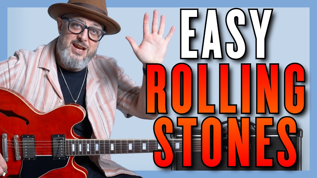 5 Easy Rolling Stones Songs You Can Play Right Now • Satisfaction, Start Me Up & More