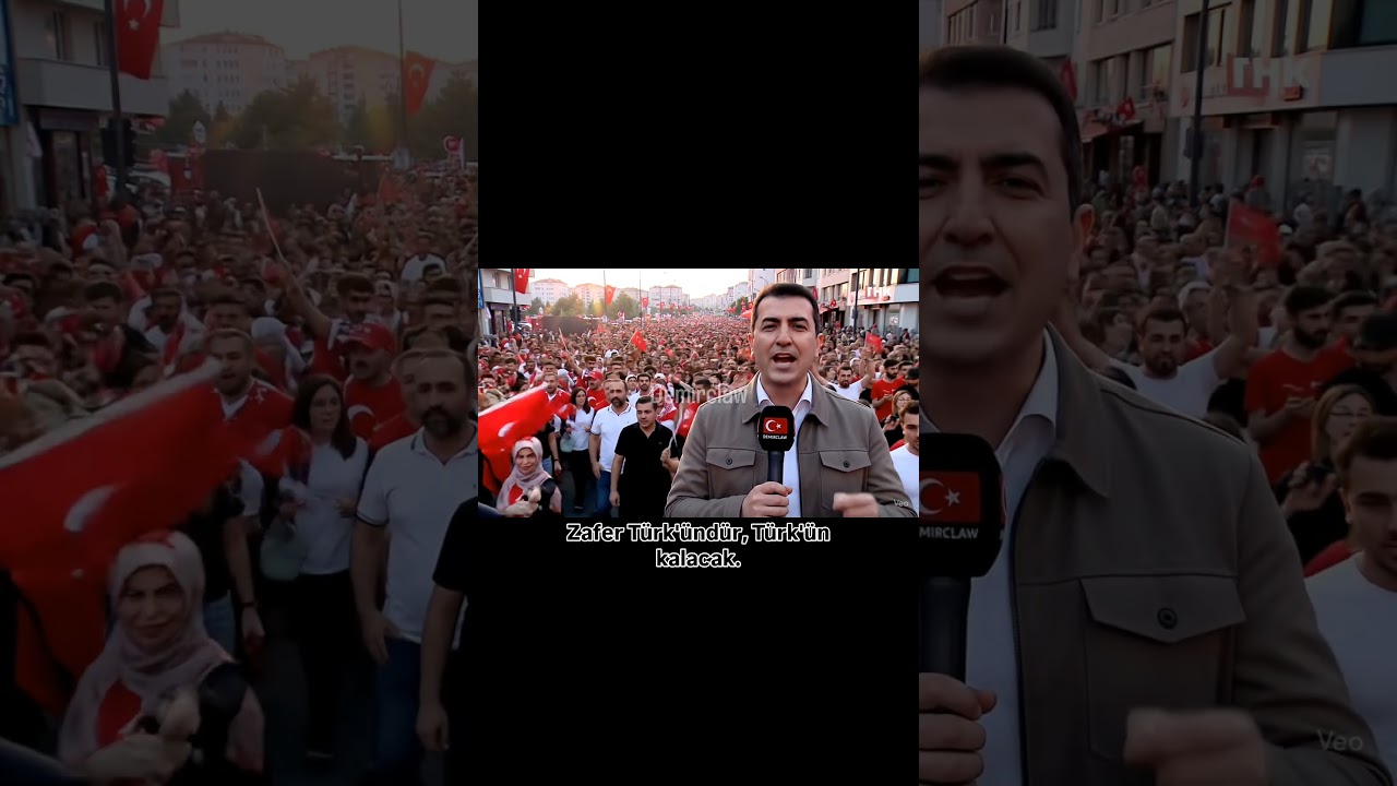 Halk bölünmez bir bütündür.🇹🇷❤ veo #yapayzeka #veo #veo3 #pixar #röportaj #halktv #vatan #komando