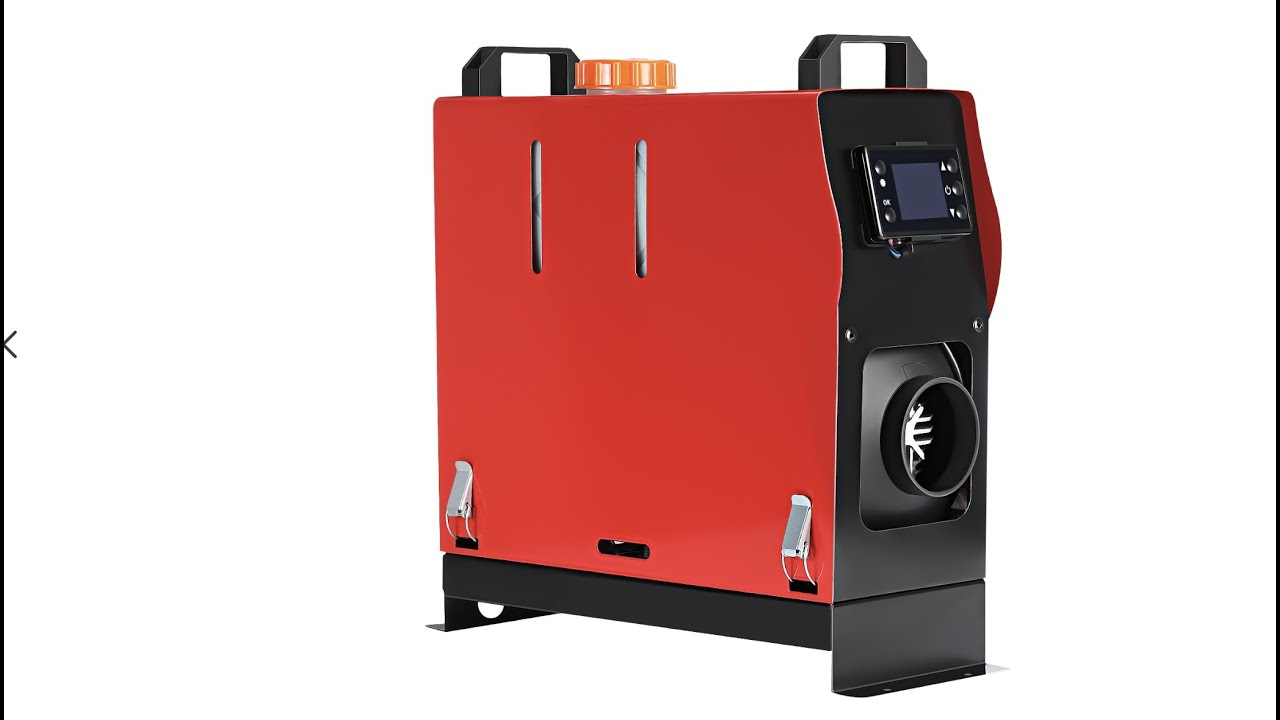 Portable diesel heater cheapie off eBay - YouTube