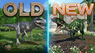 🔥 OLD JURASSIC CLASH DINOSAURS WERE SO DIFFERENT?! 😱🦖 screenshot 4