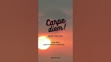 Thumbnail of Carpe diem - Seize the day