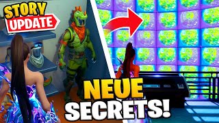 ALLE SECRETS auf Neuer MAP! Fortnite Story & IO Basis Geheimnisse Deutsch