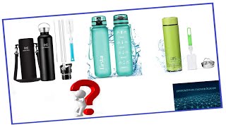 💦 Descubre las 7 mejores BOTELLAS de AGUA | AMAZON 🥤👍