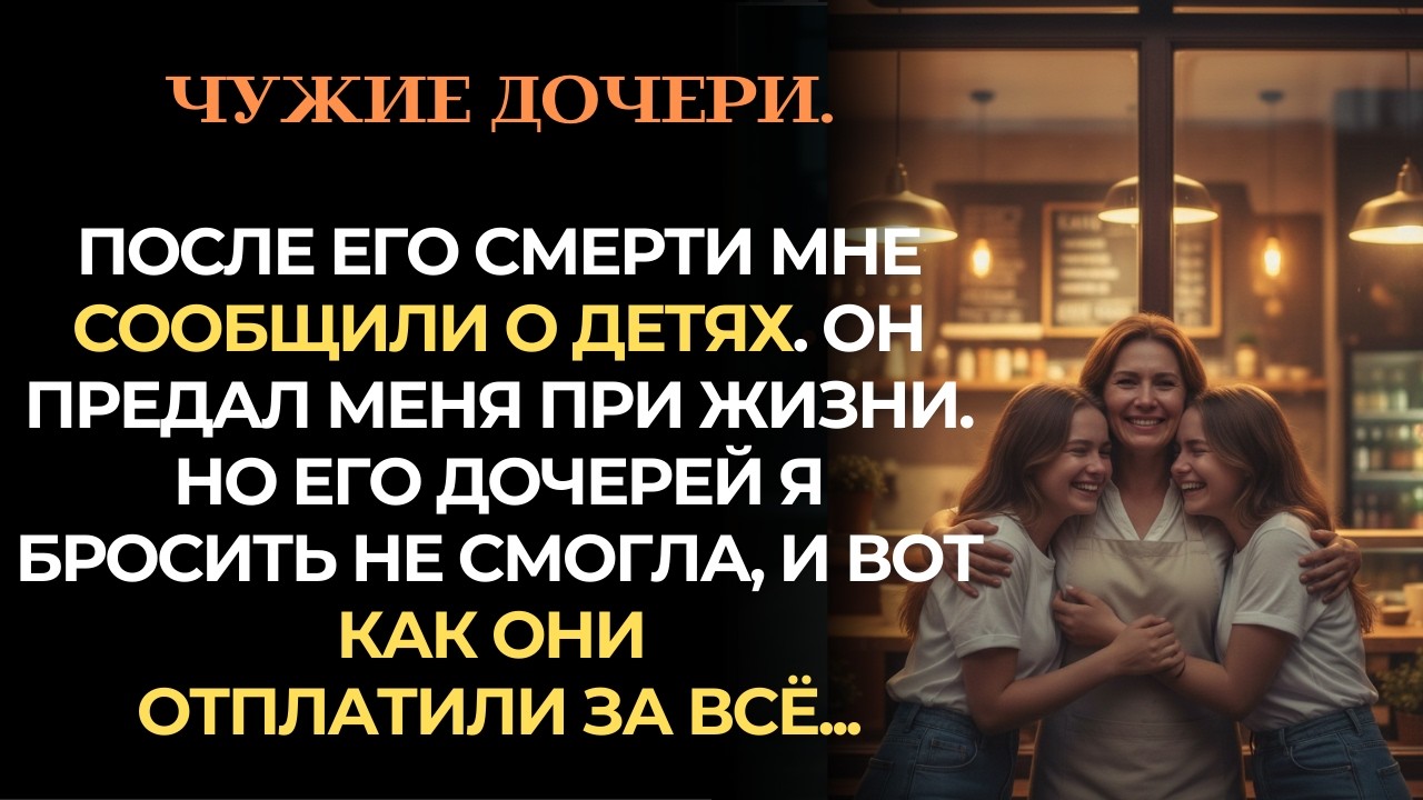 Он предал меня при жизни. Но его дочерей я бросить не смогла, и вот как они отплатили за всё...