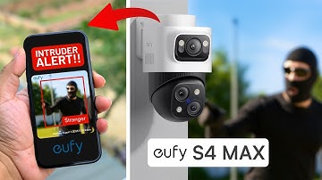 Eufy S4 Max Security System – No Fees, 4K AI Cameras