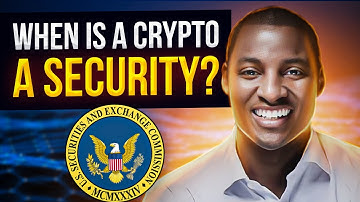When is a Crypto a Security?