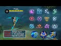 Karina best build and emblem for 1 hit is hereeemust watch  mlbb