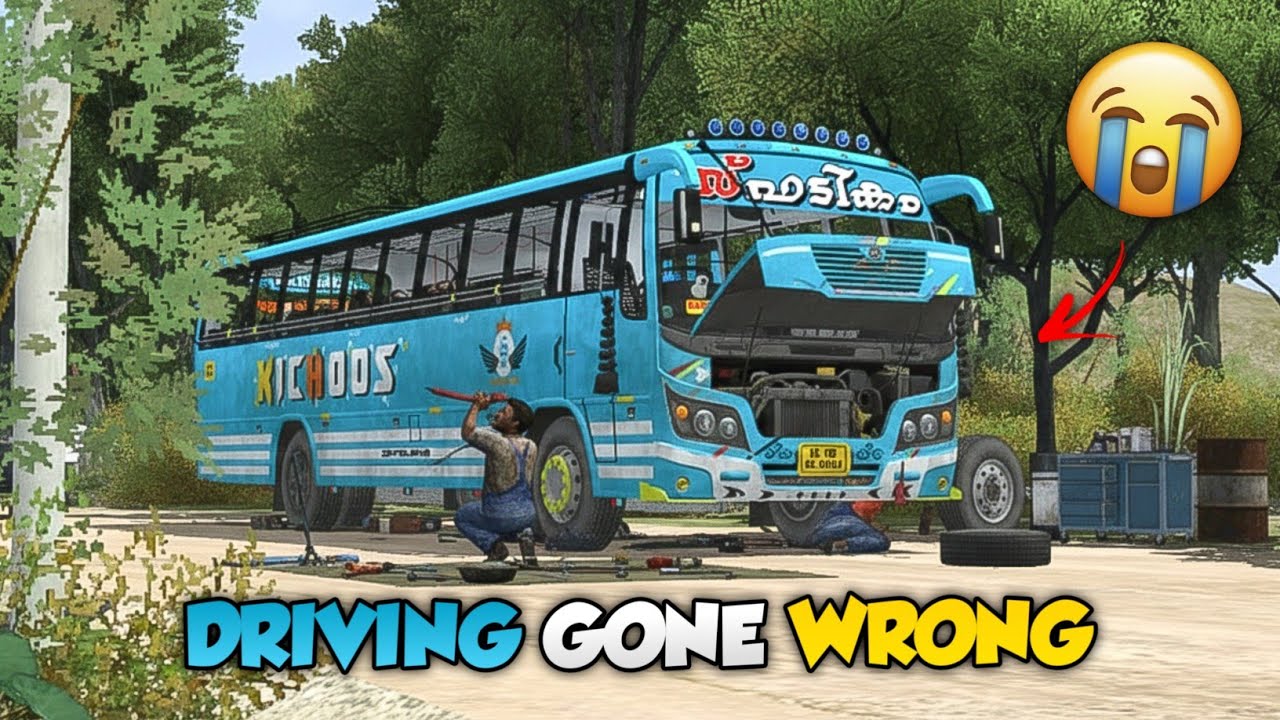 Private bus driving ന്റെ ഇടയിൽ കിട്ടിയ പണി😱🤧🔥