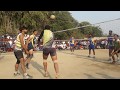 Punjab Police Vs Berthin Volleyball Match |video Made By iPhone|