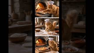 Cat video ai 2026 cat cooking a pizza