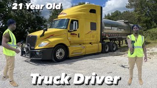 Life on the Road| A Day in the Tanker Truck Driver's World