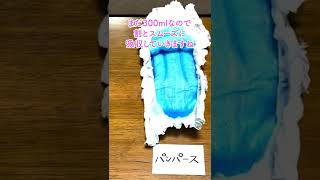 【驚愕】パンツオムツの吸収性を検証・・・