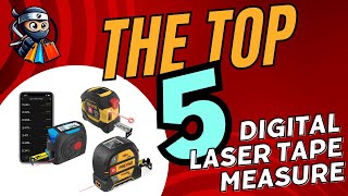 📏Top 5 Digital Laser Tape Measures of 2024: Precision Tools for Every Project! 🔨