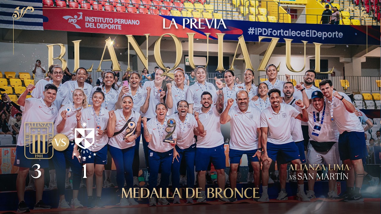 ¡AL PODIO SUDAMERICANO! ALIANZA LIMA 3-1 USMP | SUDAMERICANO DE CLUBES | ALIANZA LIMA VÓLEY 💙🥉