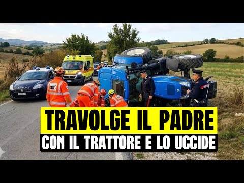 Video TRAGEDIA, FA RETROMARCIA CON IL TRATTORE E INVESTE E UCCIDE IL PADRE - PADOVA