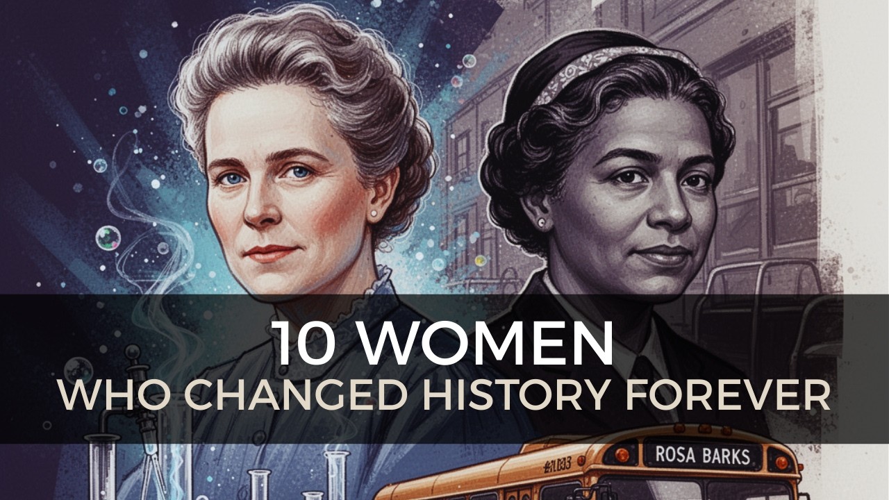 10 Extraordinary Women Who Changed History Forever | Top 10 Inspiring Female Leaders in History