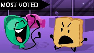 BFB Post Split But The Person With The Most Votes Gets Eliminated