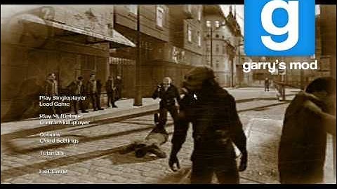 New Gmod Start Up Screen (With Music)