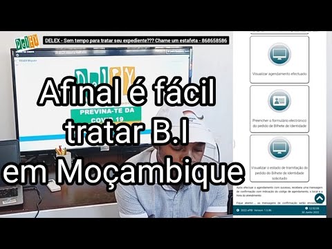 Como tratar B.I (Bilhete de Identidade) em Moçambique? agendamento online