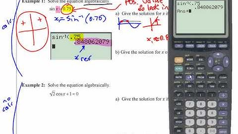 PM12 - 5.2 (2) Solving Trig Equations Algebraically (Isolation)