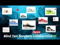 Blind test sneakers collaboration 1
