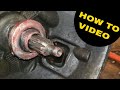 How To Install A Throwout Bearing AKA Release Bearing, ZF S5-42 Throw Out Bearing
