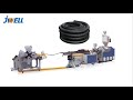 Corrugated pipe extrusion line  jwell machinery