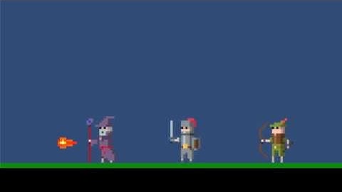 RPG Pixel Sprites - Mini Heroes (Wizard