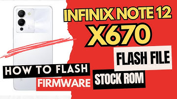 Infinix Note 12 X670 Flash Firmware Test Point (Fix Brom) [Dead Boot Repair] [Flash Without Device