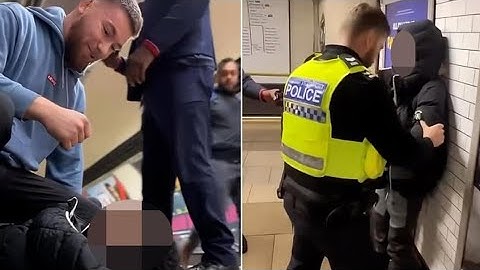Pickpocket Gets Instant Karma from Jiu-Jitsu Champ on London Tube!