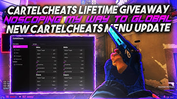 NO-SCOPING MY WAY TO GLOBAL + LIFETIME GIVEAWAY | CARTELCHEATS | CSGO PRIME CHEATING | WINGMAN #24