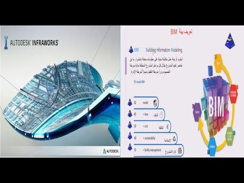 الدرس رقم |1| كورس تعليم برنامج Infraworks  ماهي بيئة BIM و ماهو برنامج Infraworks