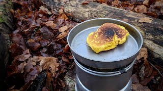 Swedish Safran Bun made in the Trangia Stove