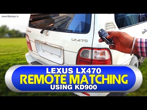 Lexus LX470 Remote using KD900