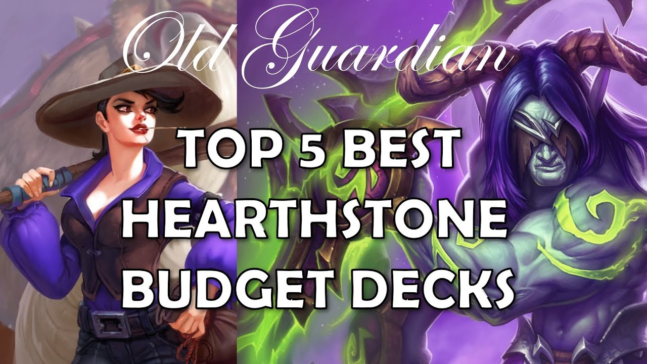 Top 5 Best Hearthstone Budget Decks (Ashes of Outland) YouTube