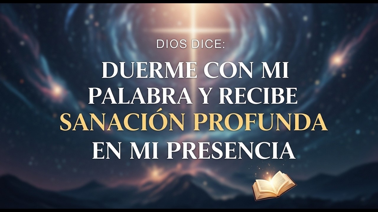 DIOS DICE: DUERME CON MI PALABRA Y RECIBE SANACIÓN PROFUNDA EN MI ...