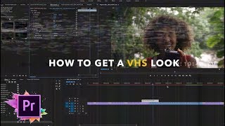 How To Get A VHS Look & Effect! Tropic Color Tutorial