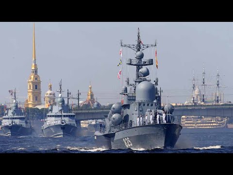 Live: Russia marks Navy Day with military parade in St. Petersburg 2020 俄罗斯海军日阅舰式